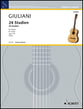 24 Studies Op. 100-Guitar Guitar and Fretted sheet music cover